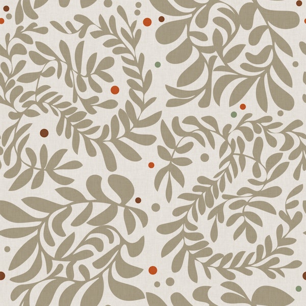 minimalistic organic leaves