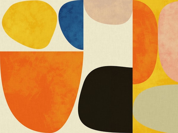 vivid round organic shapes