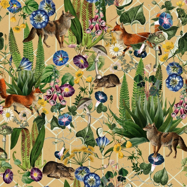 Secret Forest Wild Animals Garden 1