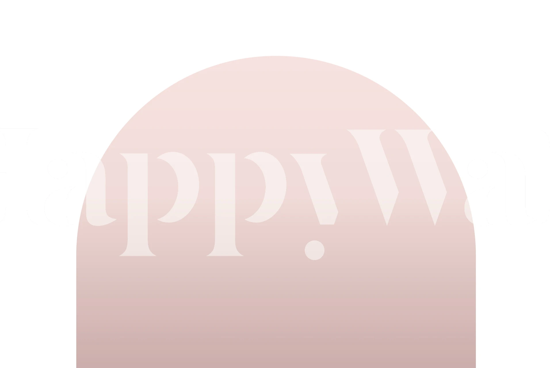 Pink Ombre Arch wallpaper design