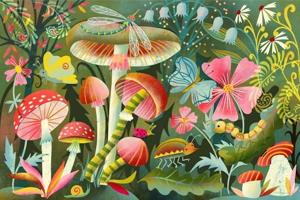 magical little forest world