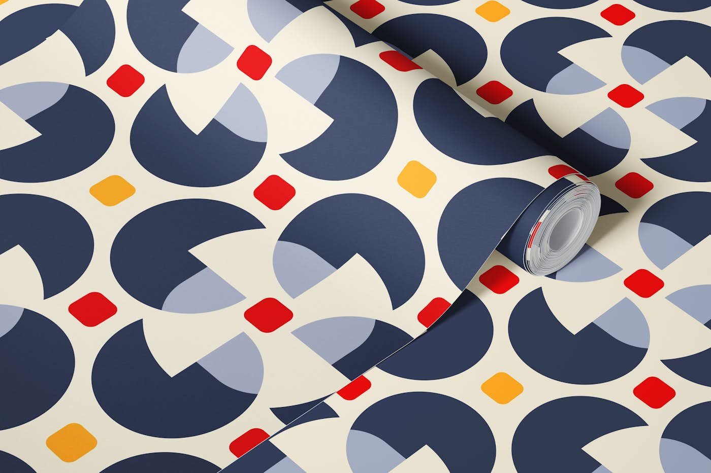 Midcentury modern pattern / 3000B wallpaper roll