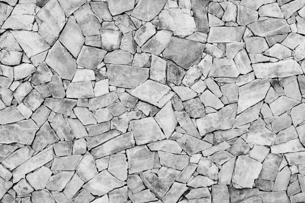 Rustic Loft Stone Wall 6