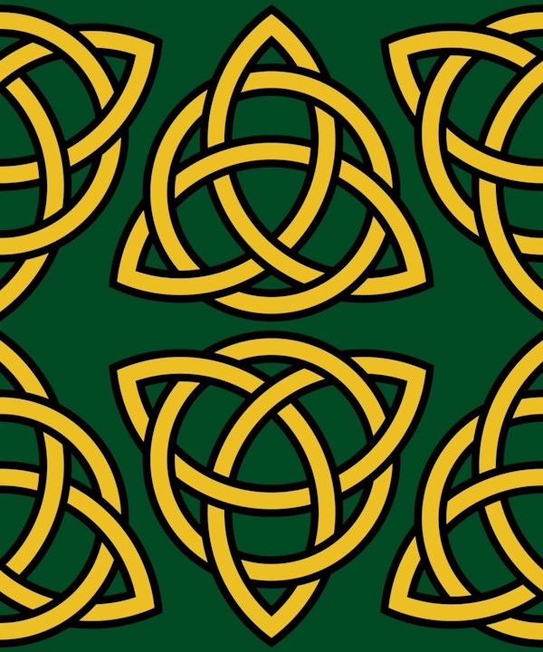 Trinity Celtic knot (Triquetra) 2
