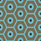 Mocha Beehive Turquoise Cells