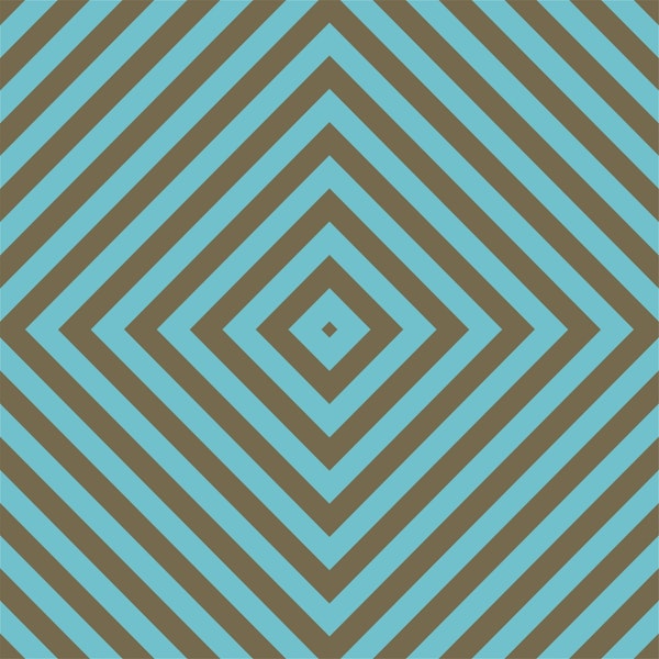 Square illusion geometric stripes