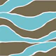 Brown Teal Blue Abstract