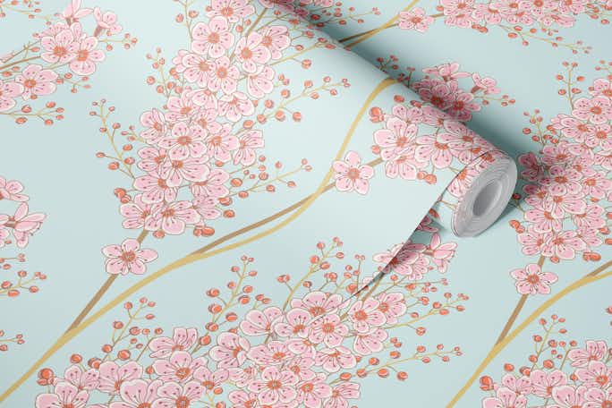 Cherry Blossoms 3wallpaper roll