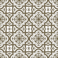 Taupe Brown Moroccan Tile tapet