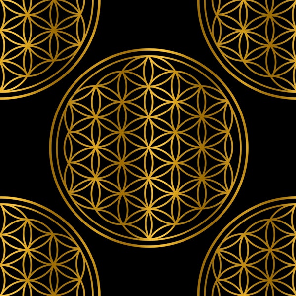 Sacred Geometry-Flower Of Life pattern 2