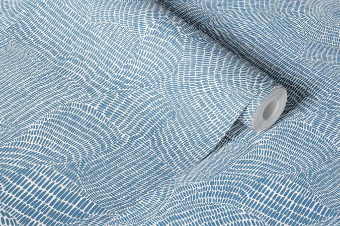 10k strokes - bluewallpaper roll