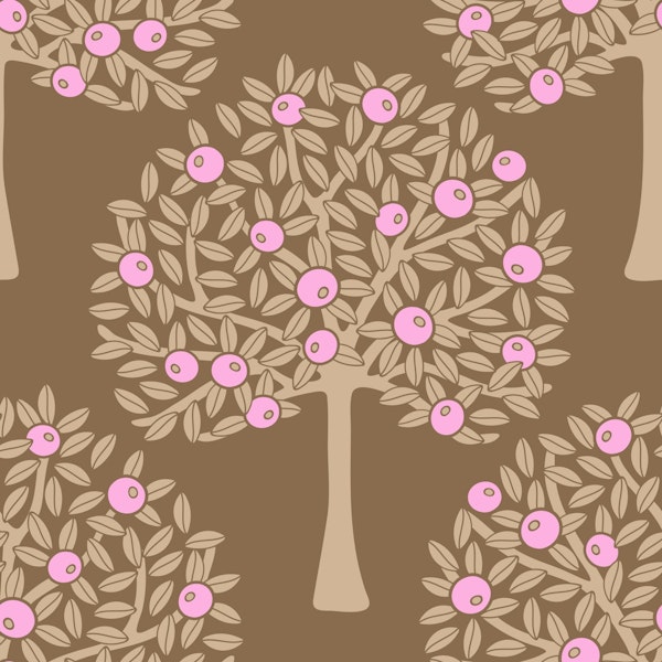 ORANGERIE Citrus Fruit Tree - Pink Brown