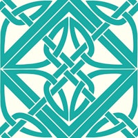 Seamless Celtic Knot Pattern 3 tapeta