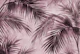 Tropical Island Palm Leaves Moody Purple