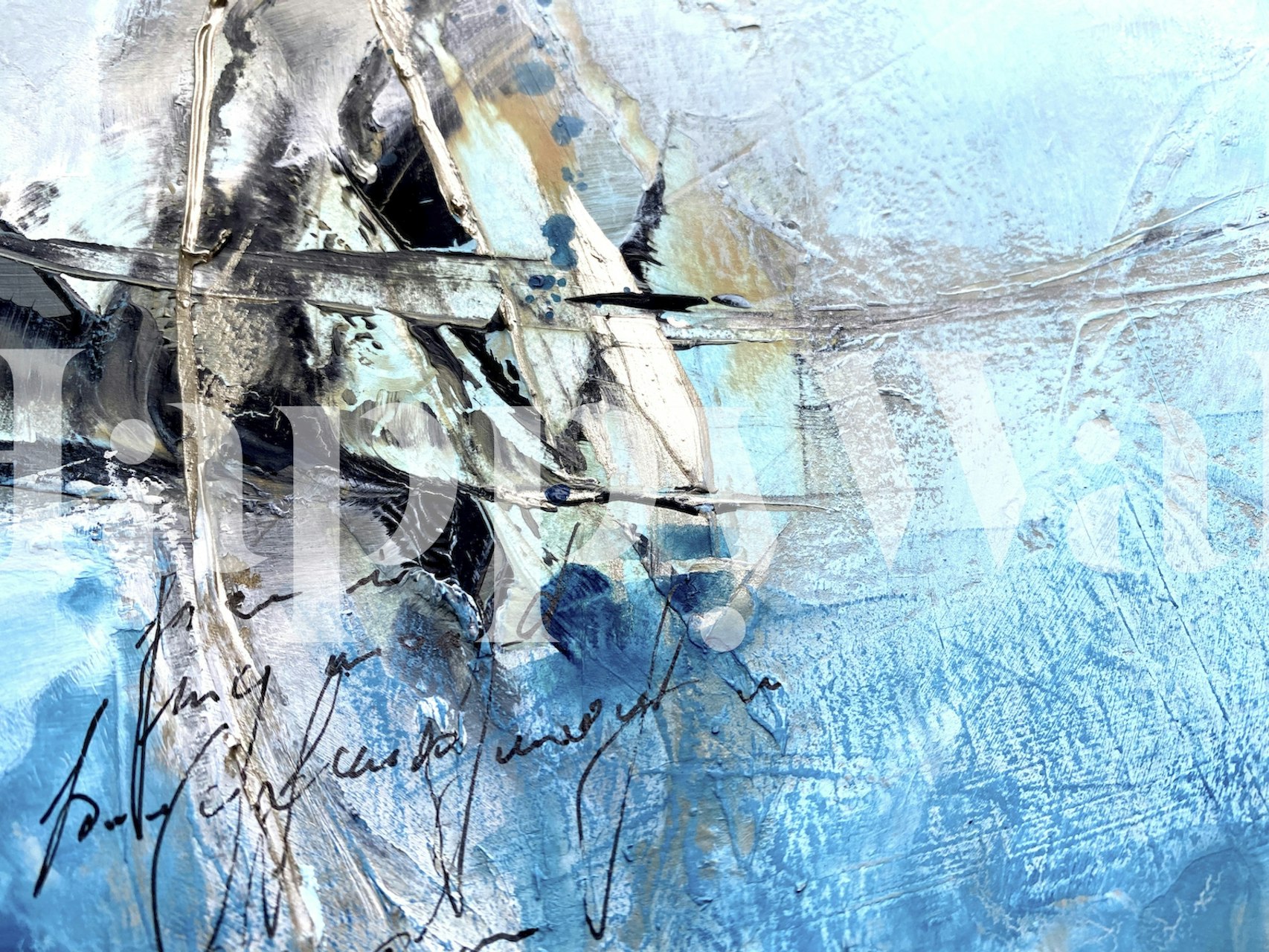 Tapeta Another Story Abstract Art v pokoji