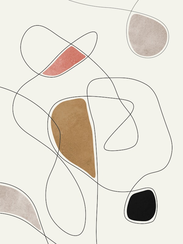 Lines and brushstrokes 1