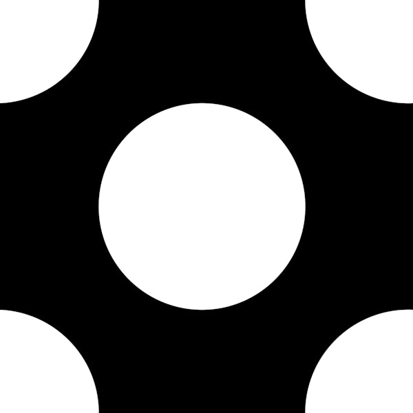 Black and White Polka Dots 1