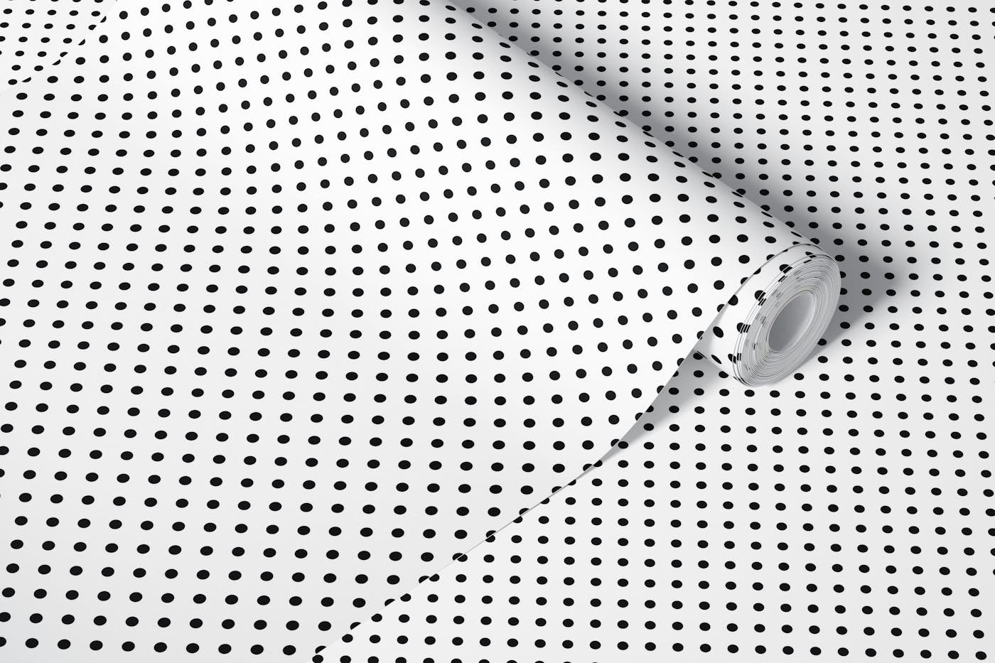 Black and white dots wallpaper 2 wallpaper roll