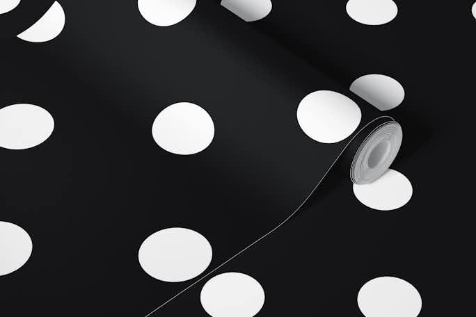 Black and white dots wallpaper 3wallpaper roll