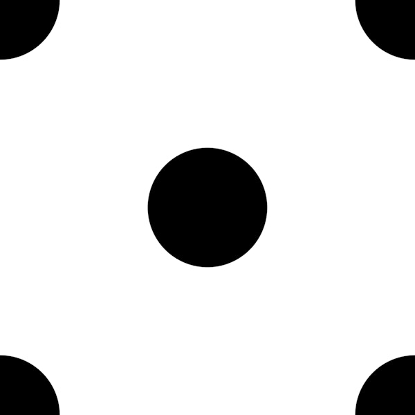 Black and white dots wallpaper 4