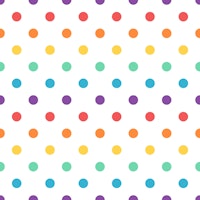 Rainbow polka dots wallpaper 1 tapete