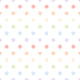Pastel Rainbow dots wallpaper 2