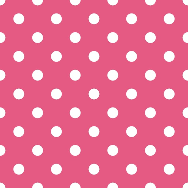 Hot pink wallpaper dots 1
