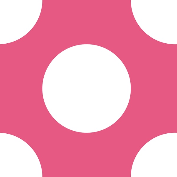 Hot pink wallpaper polka dot 1