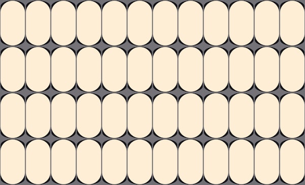 Modern Mid-Century Bauhaus Cubes Grid Neutral