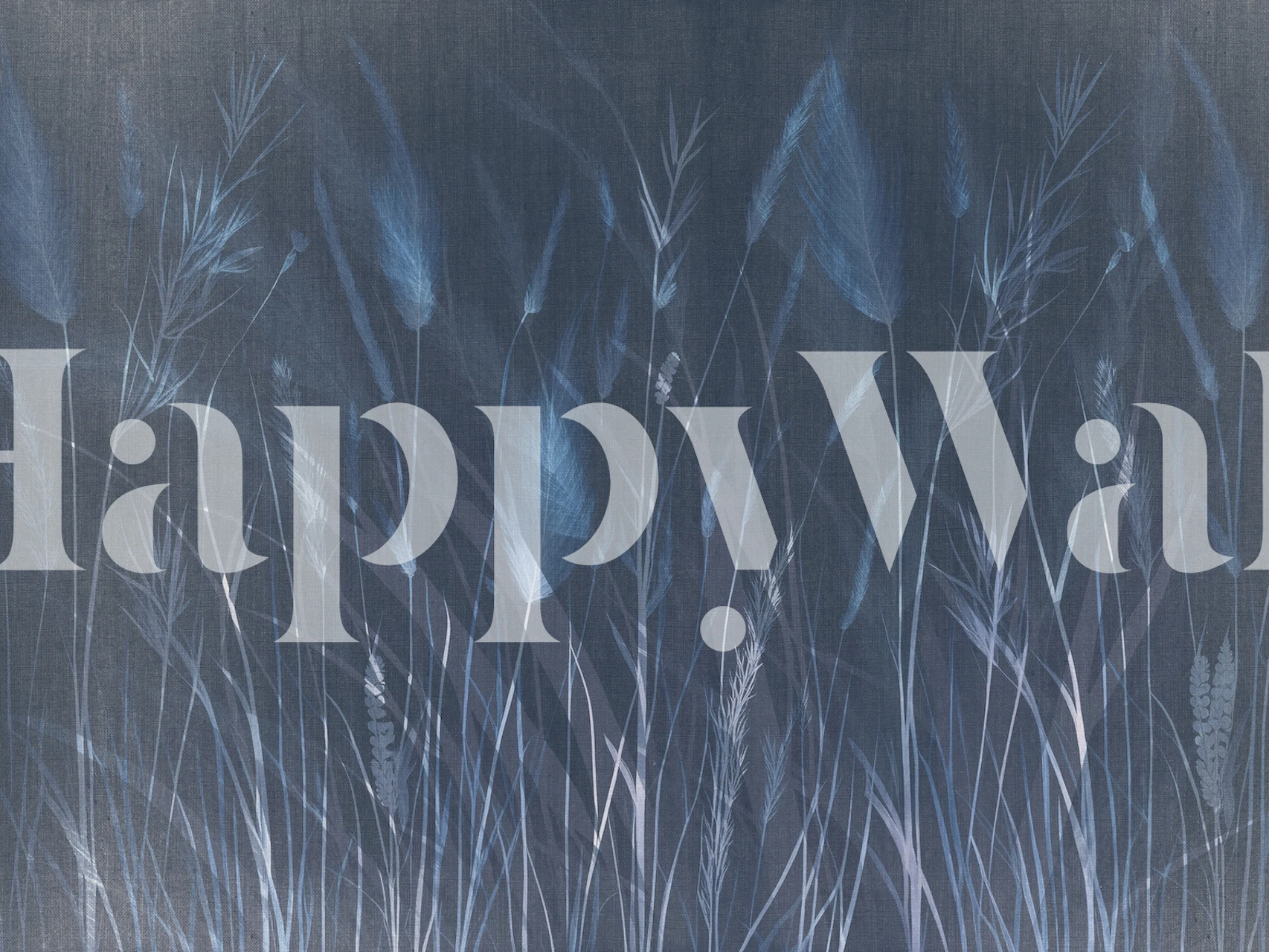 Design de papier peint Moody Meadow dans une pièce