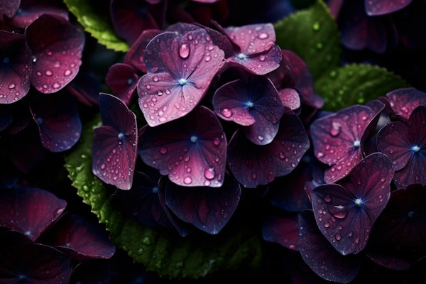 Baroque Midnight Maximalist Flower Garden