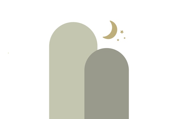 Sage Green Moon Arch