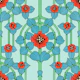 Art Nouveau Roses 1