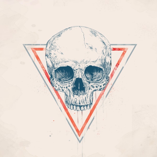 Skull in triangles