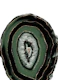 Green Black Agate Gold 1