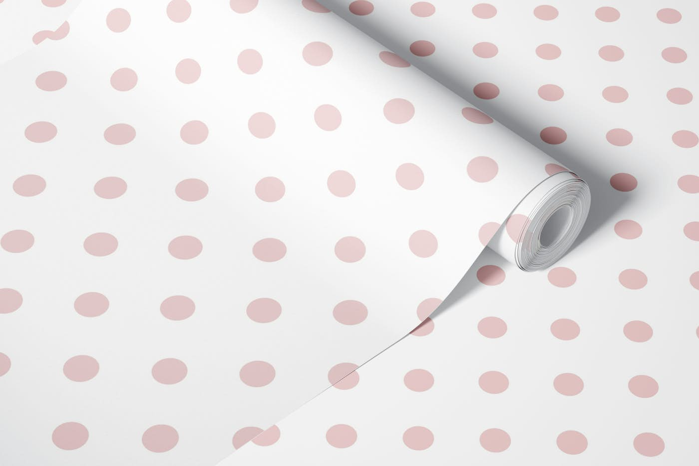 Polka Dots - Candy Blush 1 wallpaper roll