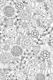 COLOURING BOOK FLOWERS Black & White Line