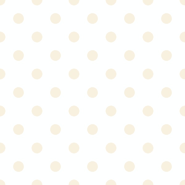 Polka Dots - Pale Champagne