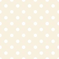 Polka Dots- White on Pale Champagne tapete