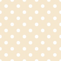 Polka Dots- White dots on Champagne tapete