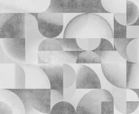 Gray Concrete in Bauhaus Style tapete