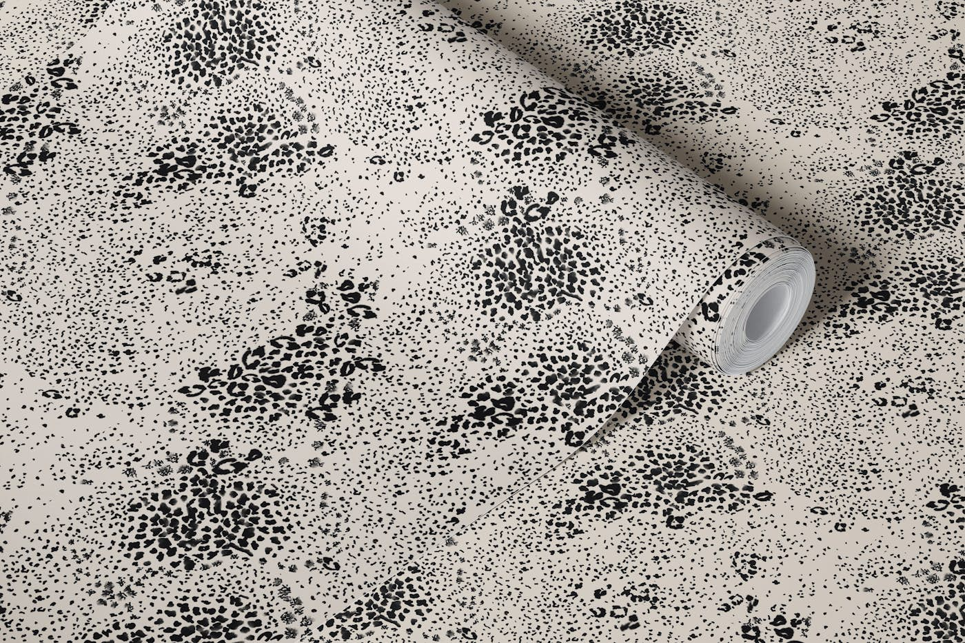 Animal Print Gray wallpaper roll