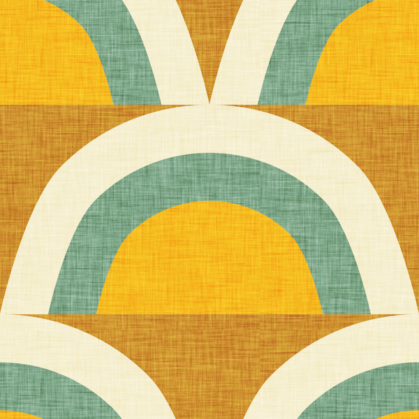 New Mid Mod Rainbow Magic Green Small