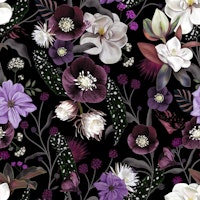 Botanical Dream Pattern papel de parede