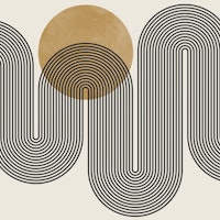 Lines and circles 37 tapet