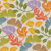 FALLING LEAVES Autumn Forest - Brights wallpaper