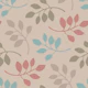 FALLING LEAVES Woodland Forest - Cream