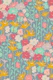 GARDEN BED Retro Abstract Flower Garden Gray
