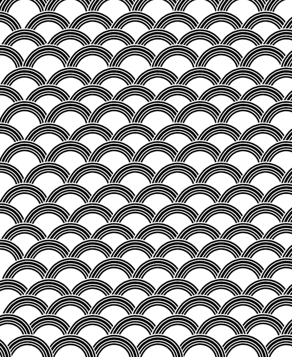 Japanese Wave BW Glam 1