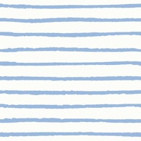 Abstract Stripes_blue on white wallpaper